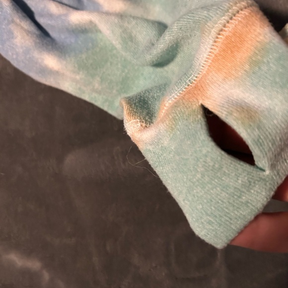 Colorful Tie-Dye Long Sleeve Shirt - Picture 4 of 4